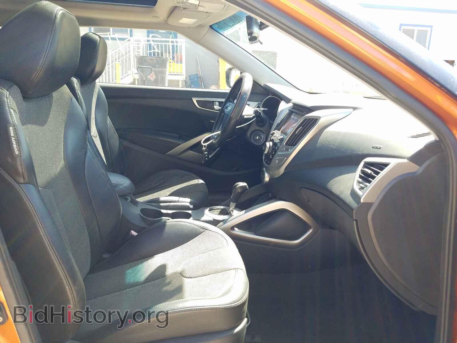 2012 HYUNDAI VELOSTER - VIN: KMHTC6AD0CU054920 - Фото 5