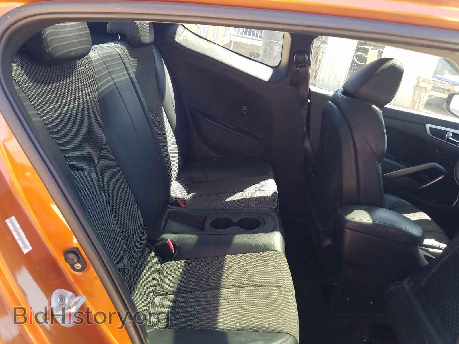 2012 HYUNDAI VELOSTER - VIN: KMHTC6AD0CU054920 - Фото 6