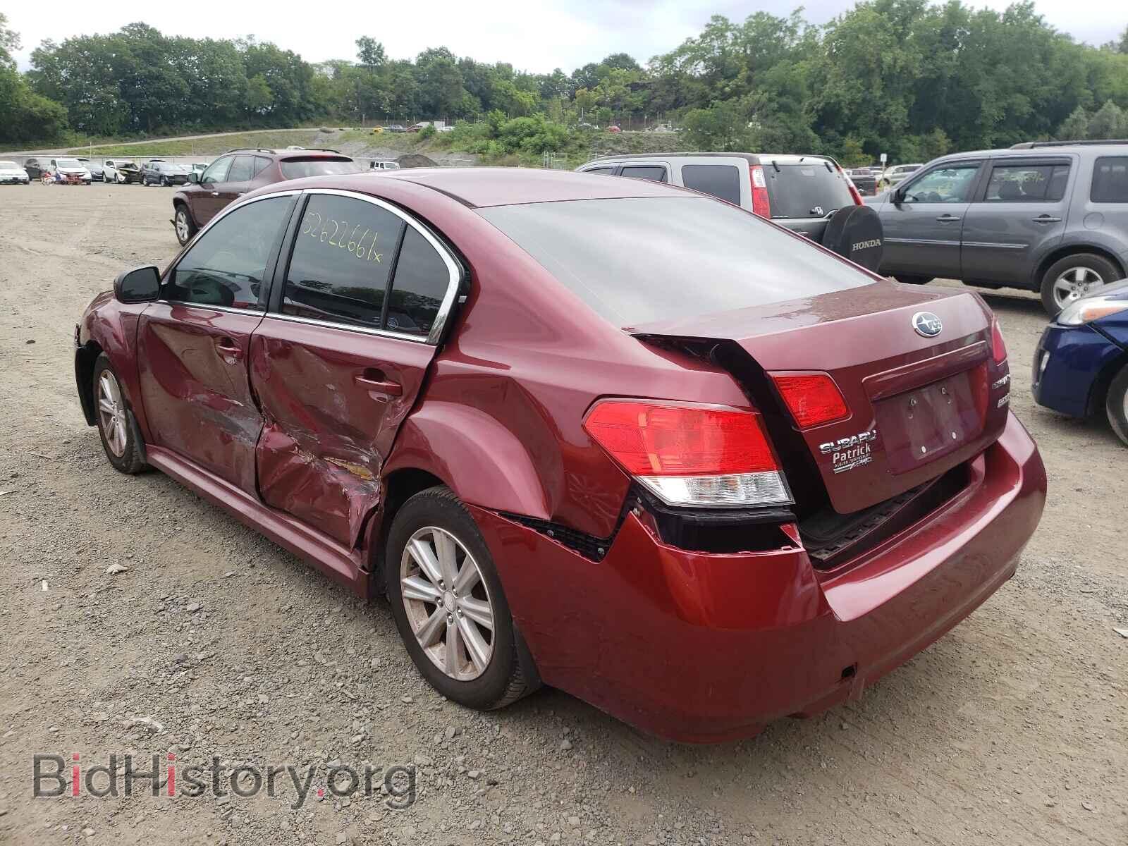 2011 SUBARU LEGACY - VIN: 4S3BMBC63B3237267 - Фото 3