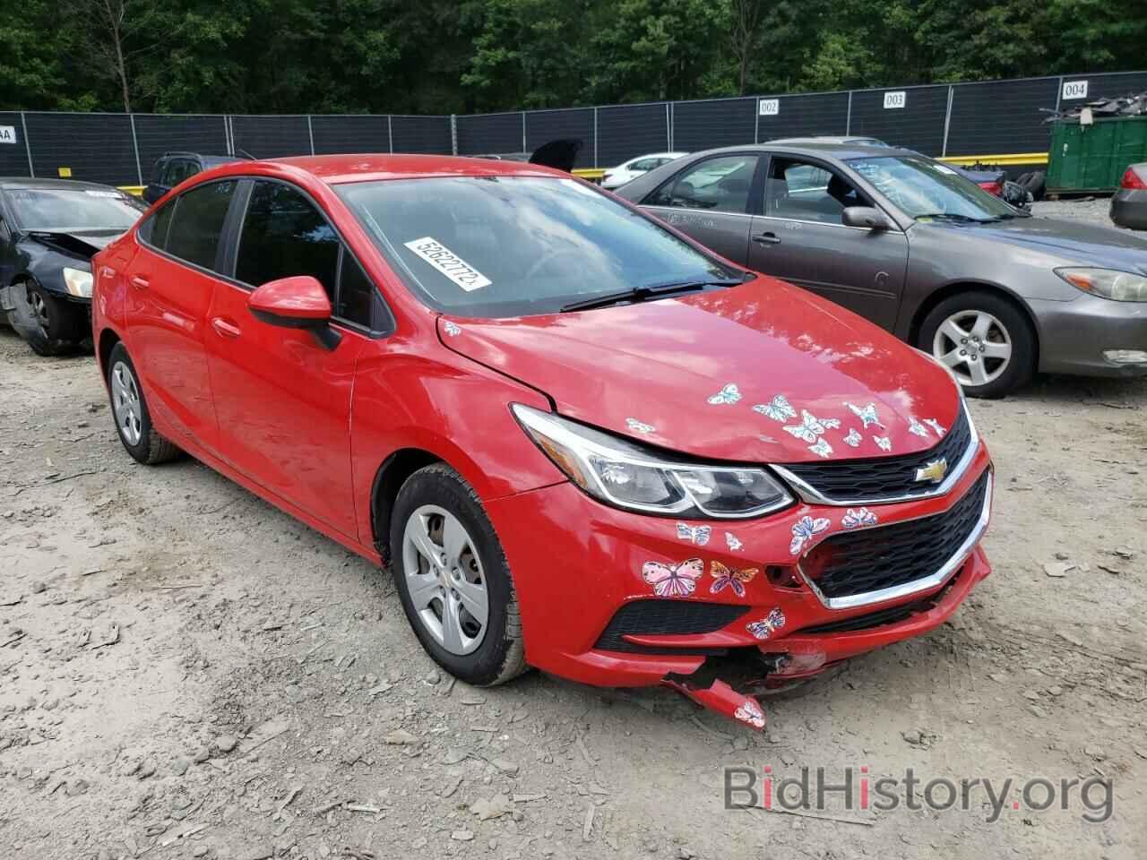 Photo 1G1BC5SM6H7115680 - CHEVROLET CRUZE 2017