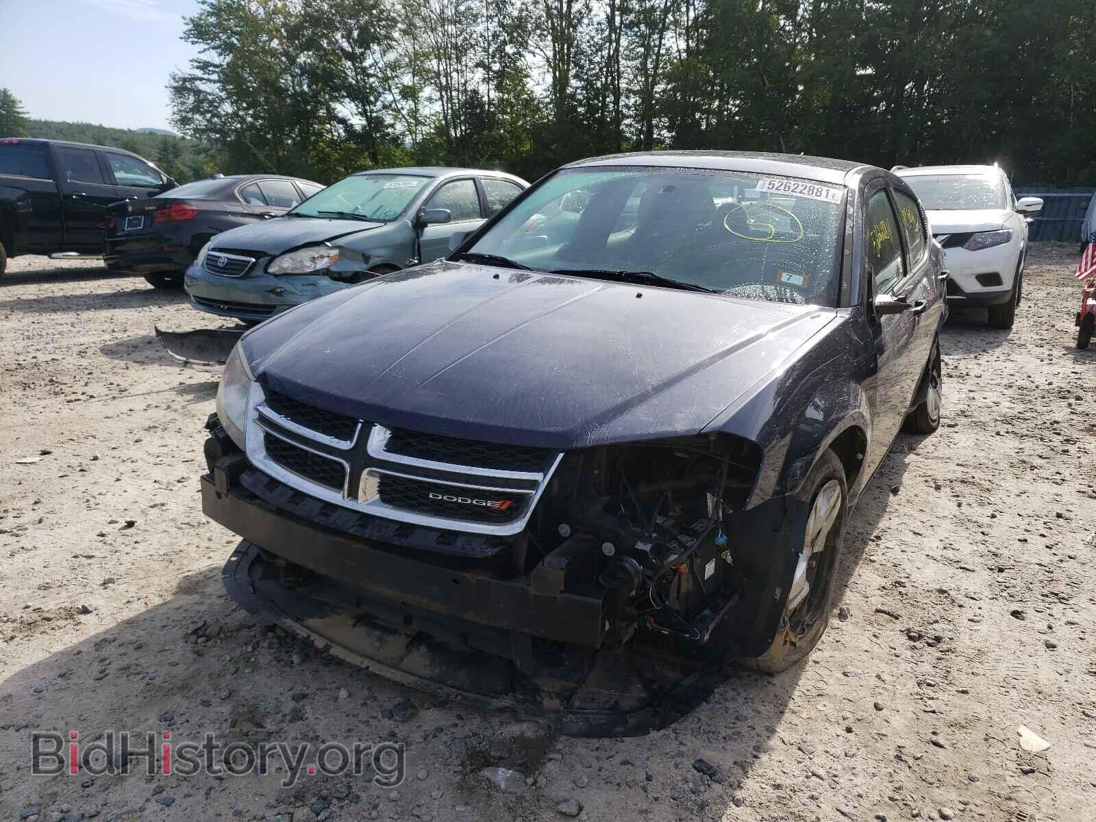 2013 DODGE AVENGER - VIN: 1C3CDZABXDN677141 - Фото 2