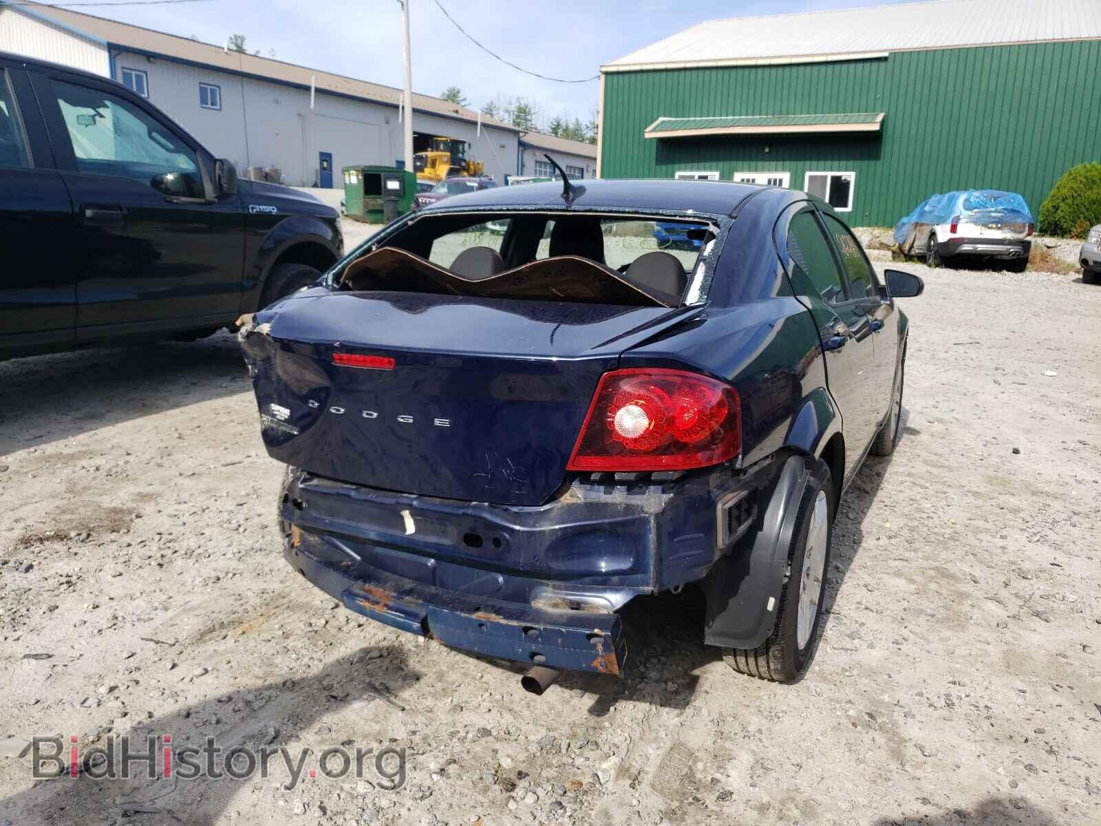 2013 DODGE AVENGER - VIN: 1C3CDZABXDN677141 - Фото 4