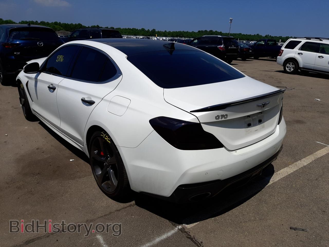 2021 GENESIS G70 - VIN: KMTG34LE4MU071965 - Фото 3