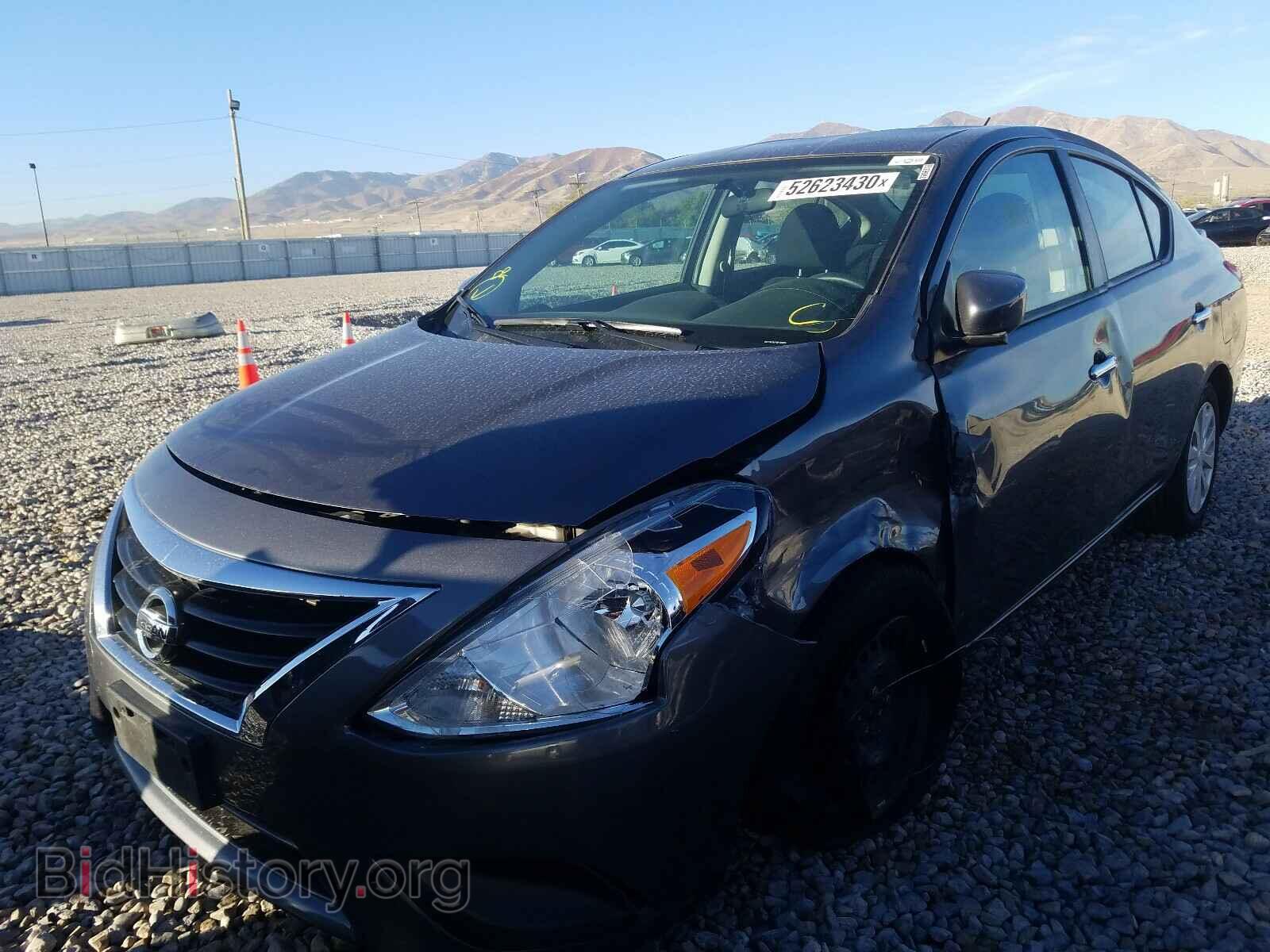 2019 NISSAN VERSA - VIN: 3N1CN7AP3KL839751 - Photo 2