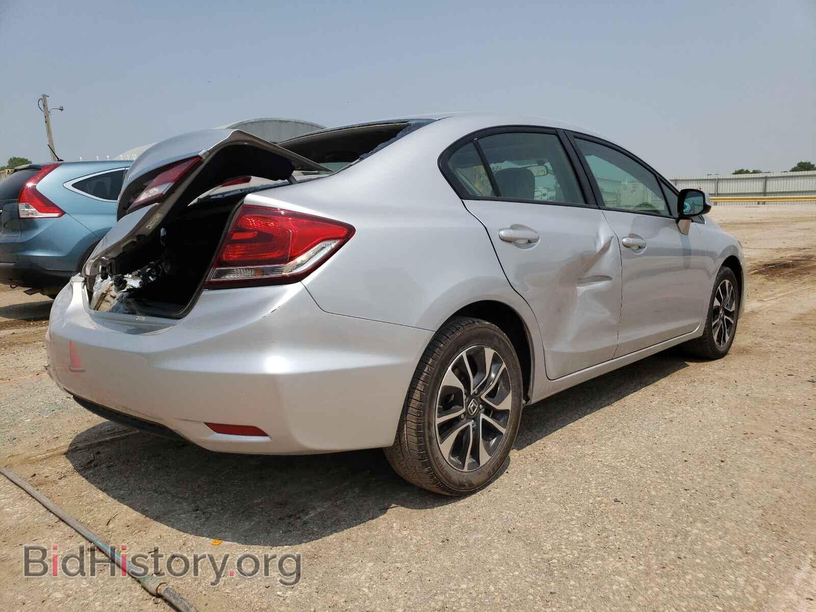2013 HONDA CIVIC - VIN: 2HGFB2F86DH536029 - Фото 4