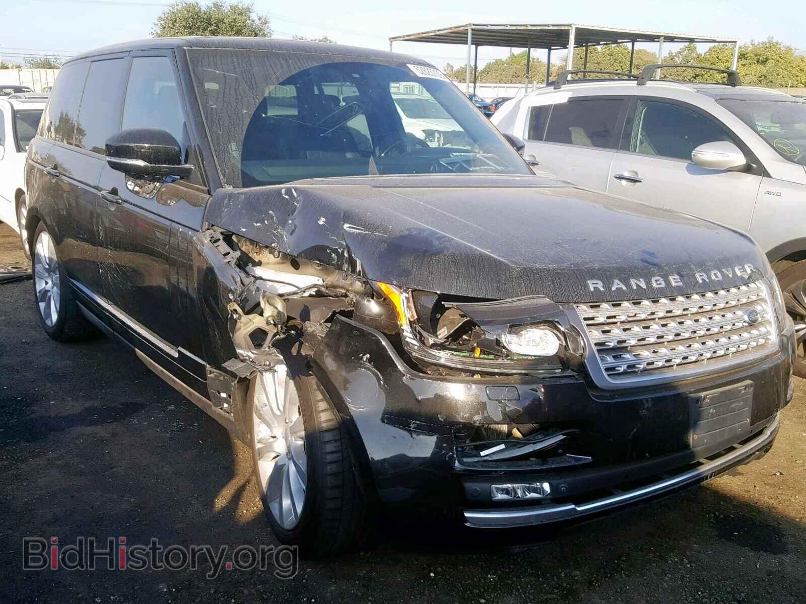 Фотография SALGS2TF3FA215985 - LAND ROVER RANGE ROVE 2015