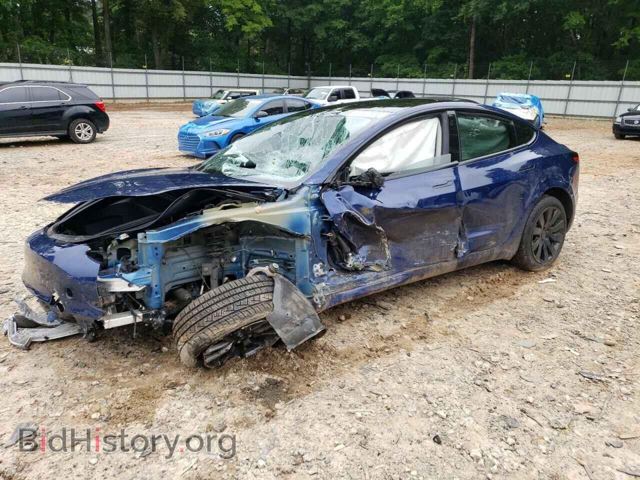 Photo 5YJ3E1EA8MF059021 - TESLA MODEL 3 2021