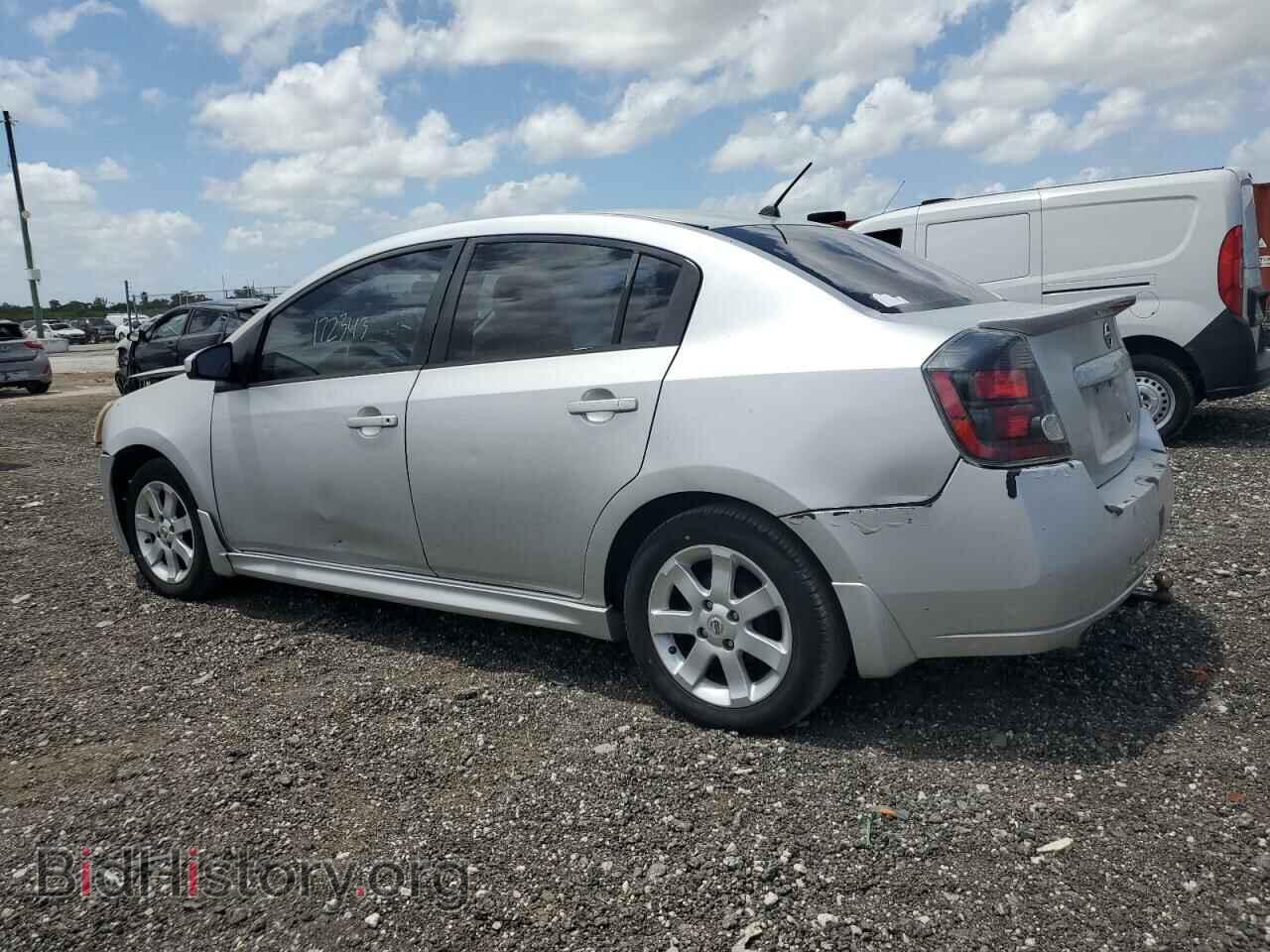 2012 NISSAN SENTRA - VIN: 3N1AB6AP1CL647210 - Фото 2