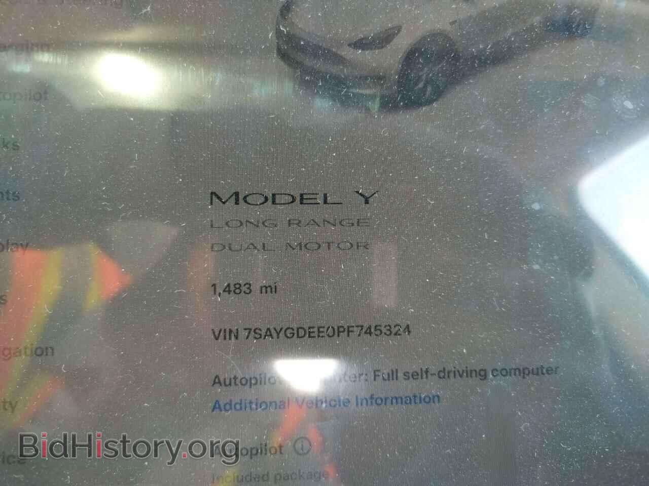 2023 TESLA MODEL Y - VIN: 7SAYGDEE0PF745324 - Фото 9