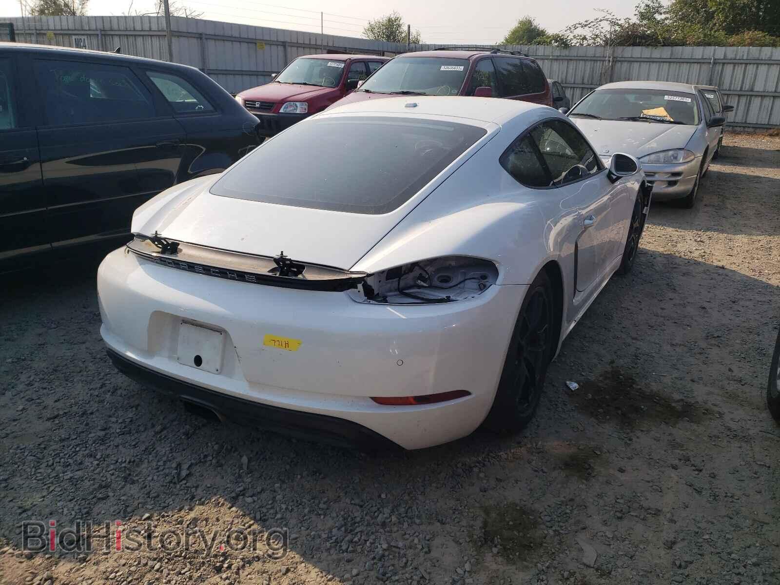 2018 PORSCHE CAYMAN - VIN: WP0AA2A82JK260231 - Фото 4