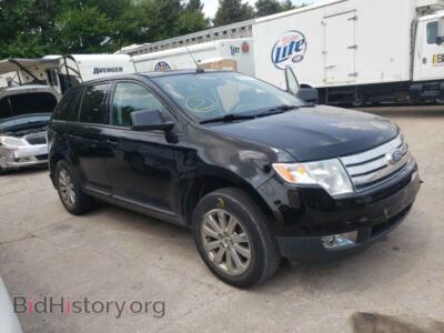 2007 Ford EDGE Edge SEL, черный — VIN 2FMDK38C17BA72440, Copart