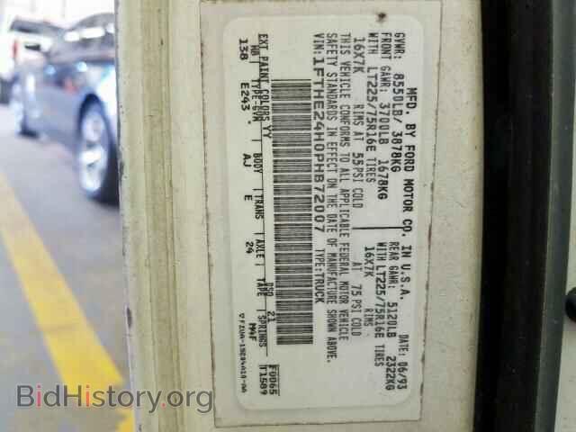 1993 FORD ECONOLINE - VIN: 1FTHE24H0PHB72007 - Фото 10