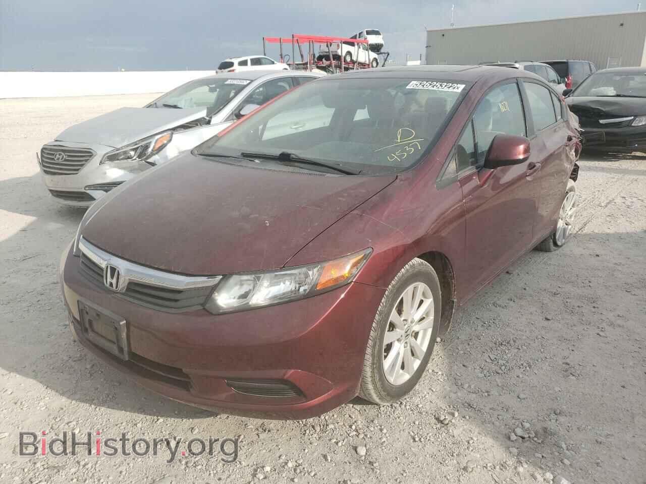 2012 HONDA CIVIC - VIN: 19XFB2F84CE094537 - Фото 2