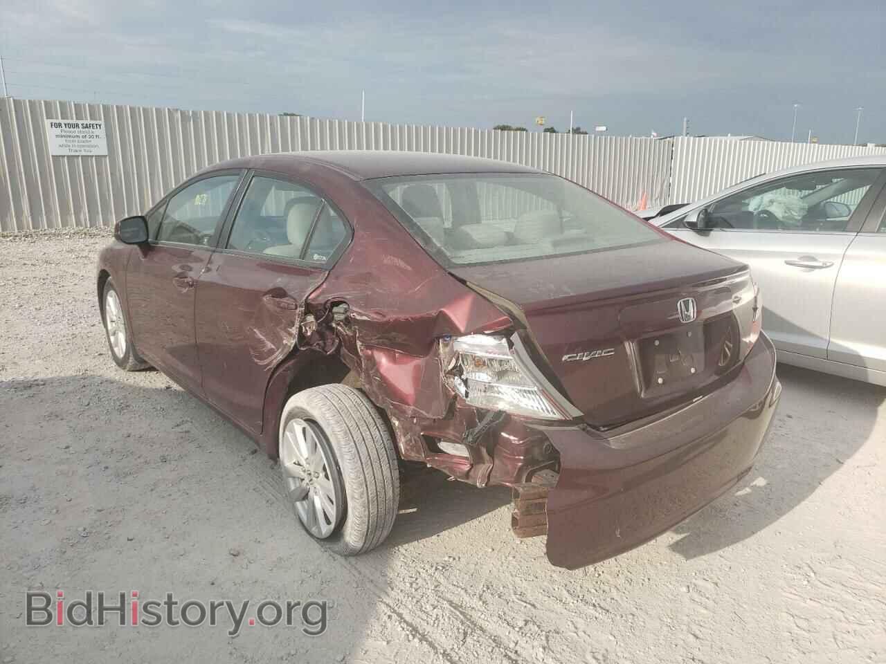 2012 HONDA CIVIC - VIN: 19XFB2F84CE094537 - Фото 3