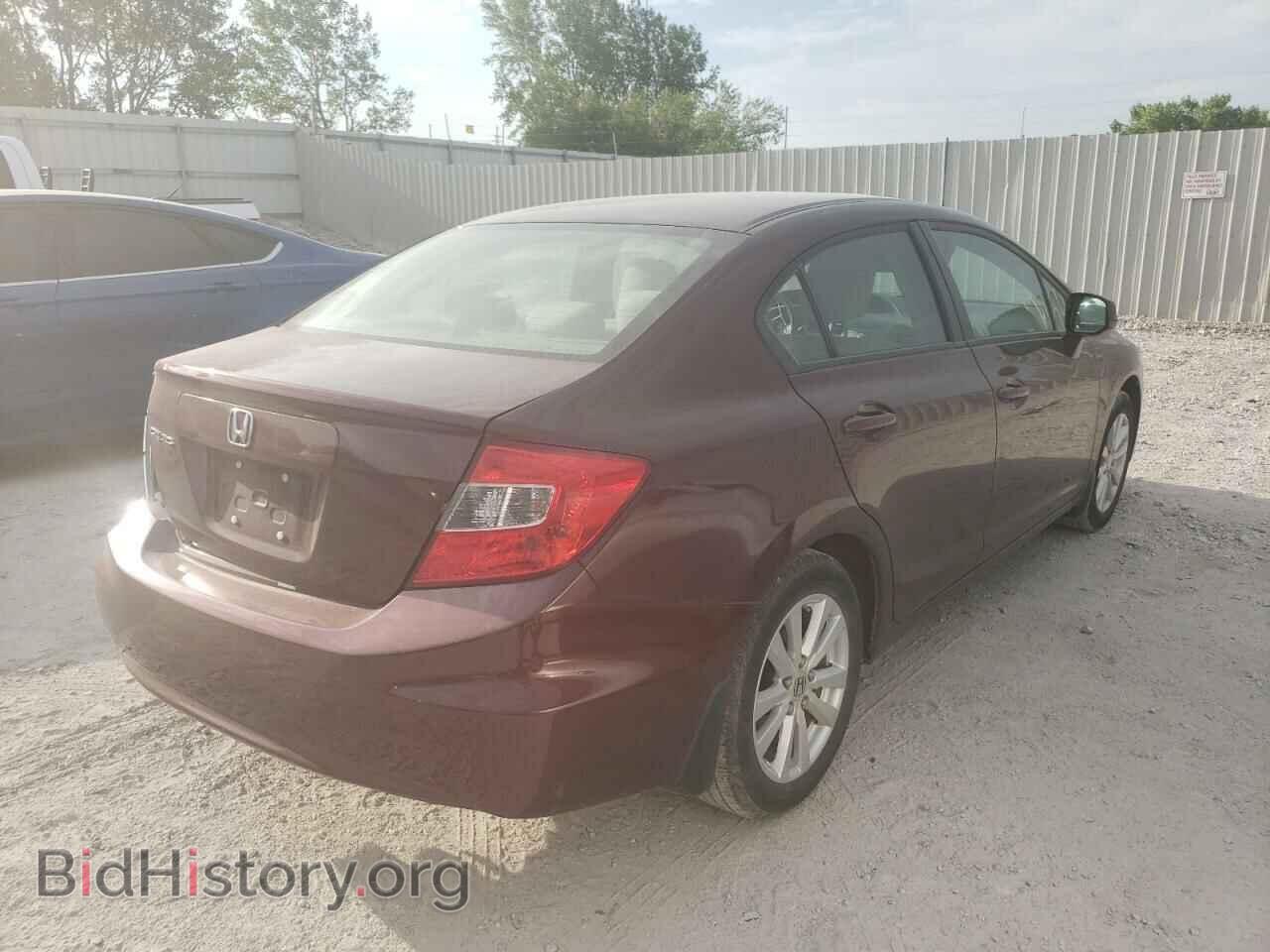 2012 HONDA CIVIC - VIN: 19XFB2F84CE094537 - Фото 4
