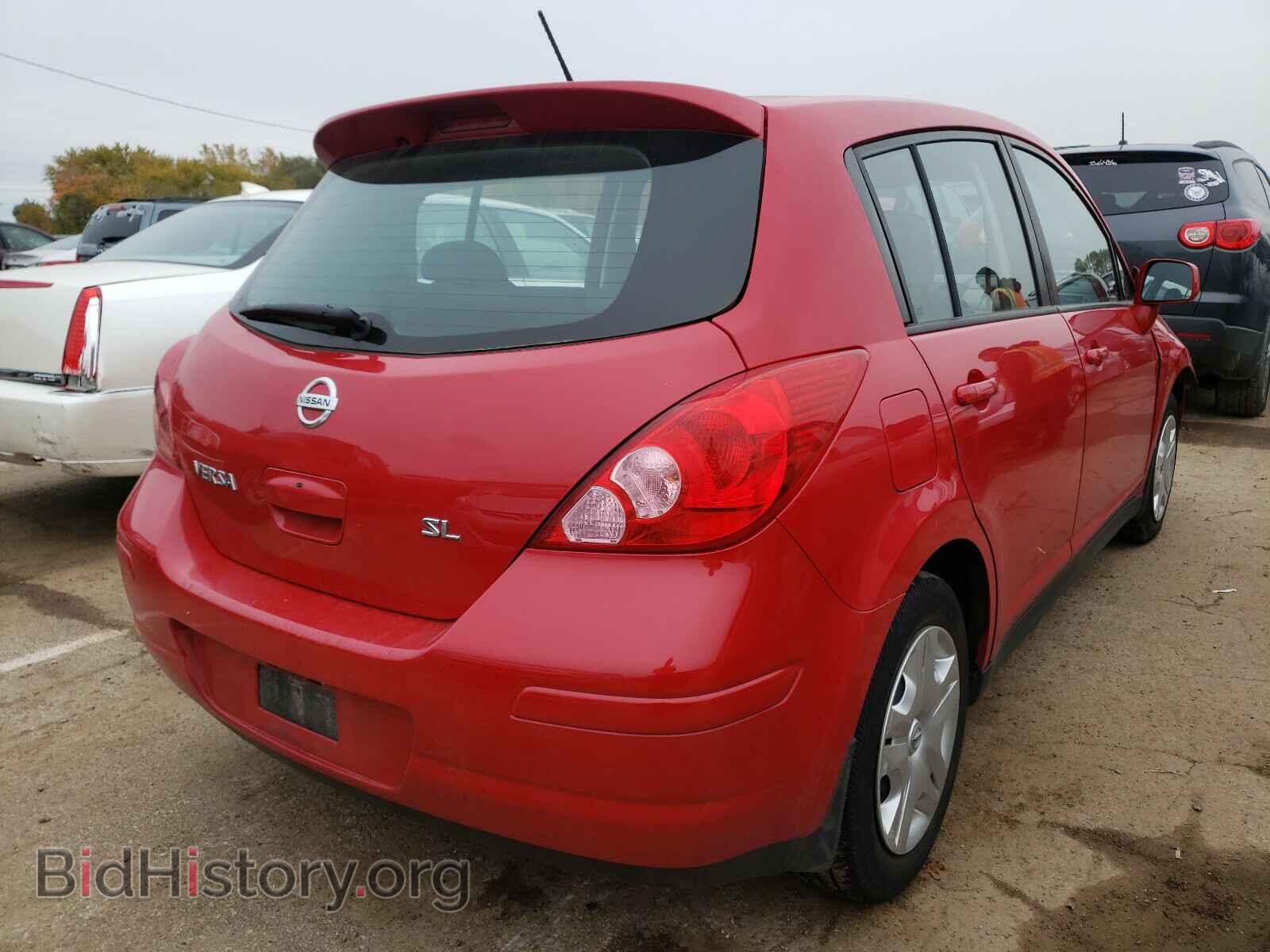 2008 NISSAN VERSA - VIN: 3N1BC13E88L374855 - Фото 4