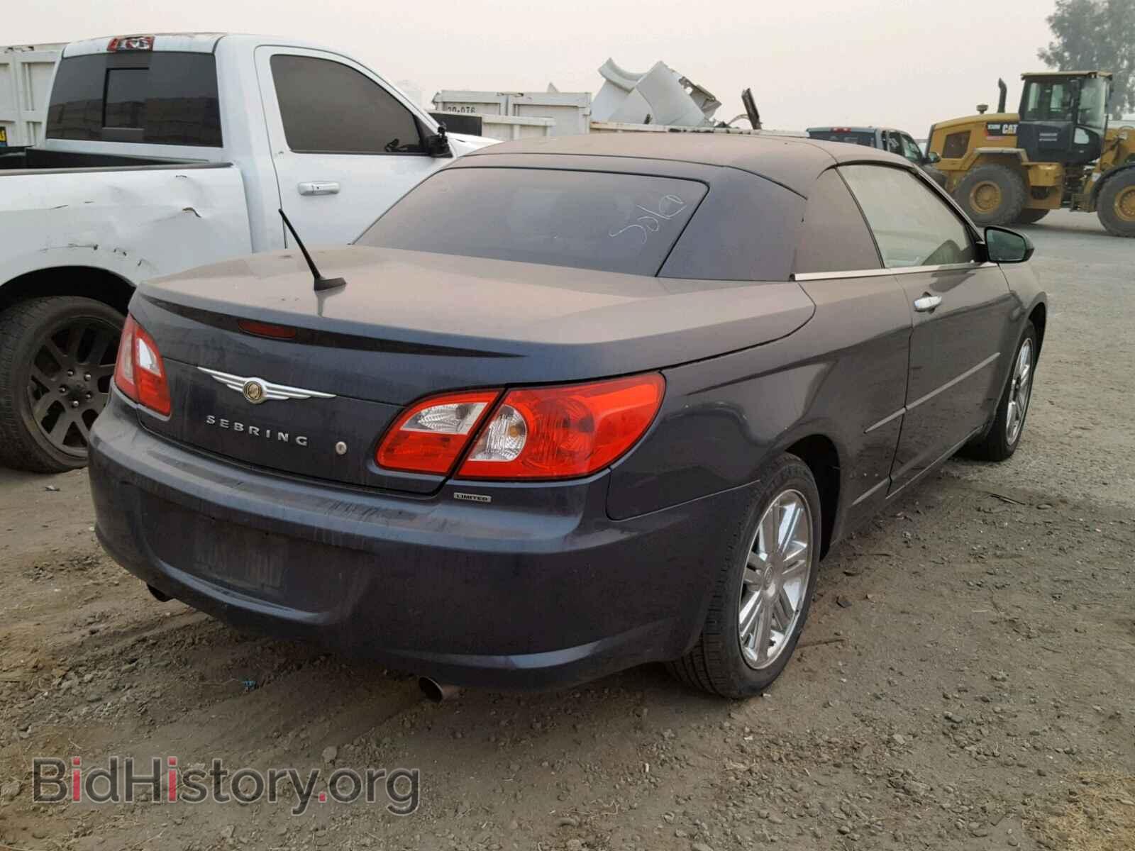 2008 CHRYSLER SEBRING - VIN: 1C3LC65M68N676409 - Фото 4