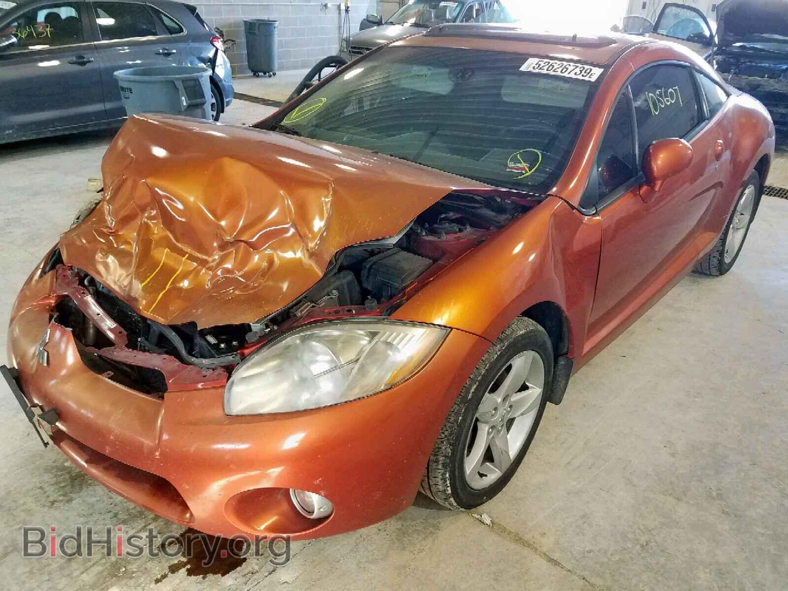 2007 MITSUBISHI ECLIPSE - VIN: 4A3AK34T37E004140 - Photo 2