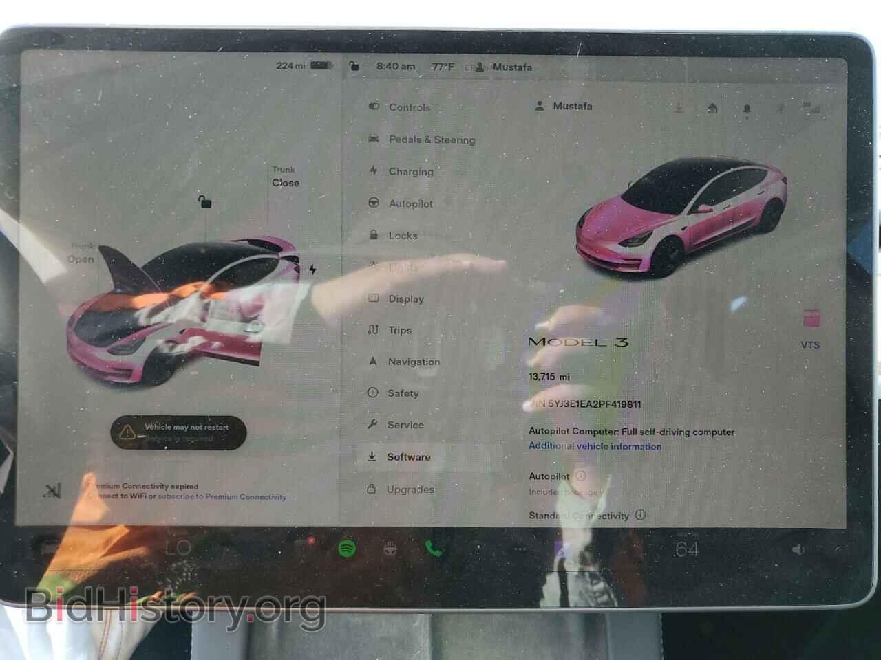 2023 TESLA MODEL 3 - VIN: 5YJ3E1EA2PF419811 - Photo 9