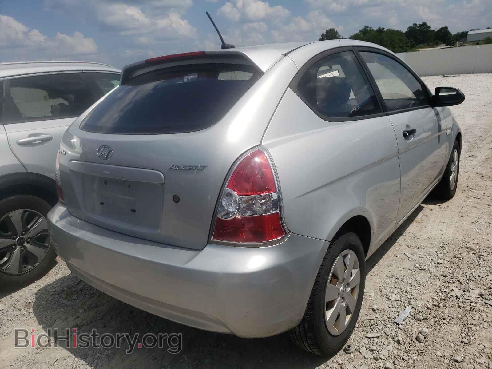 2009 HYUNDAI ACCENT - VIN: KMHCM36C19U120167 - Фото 4