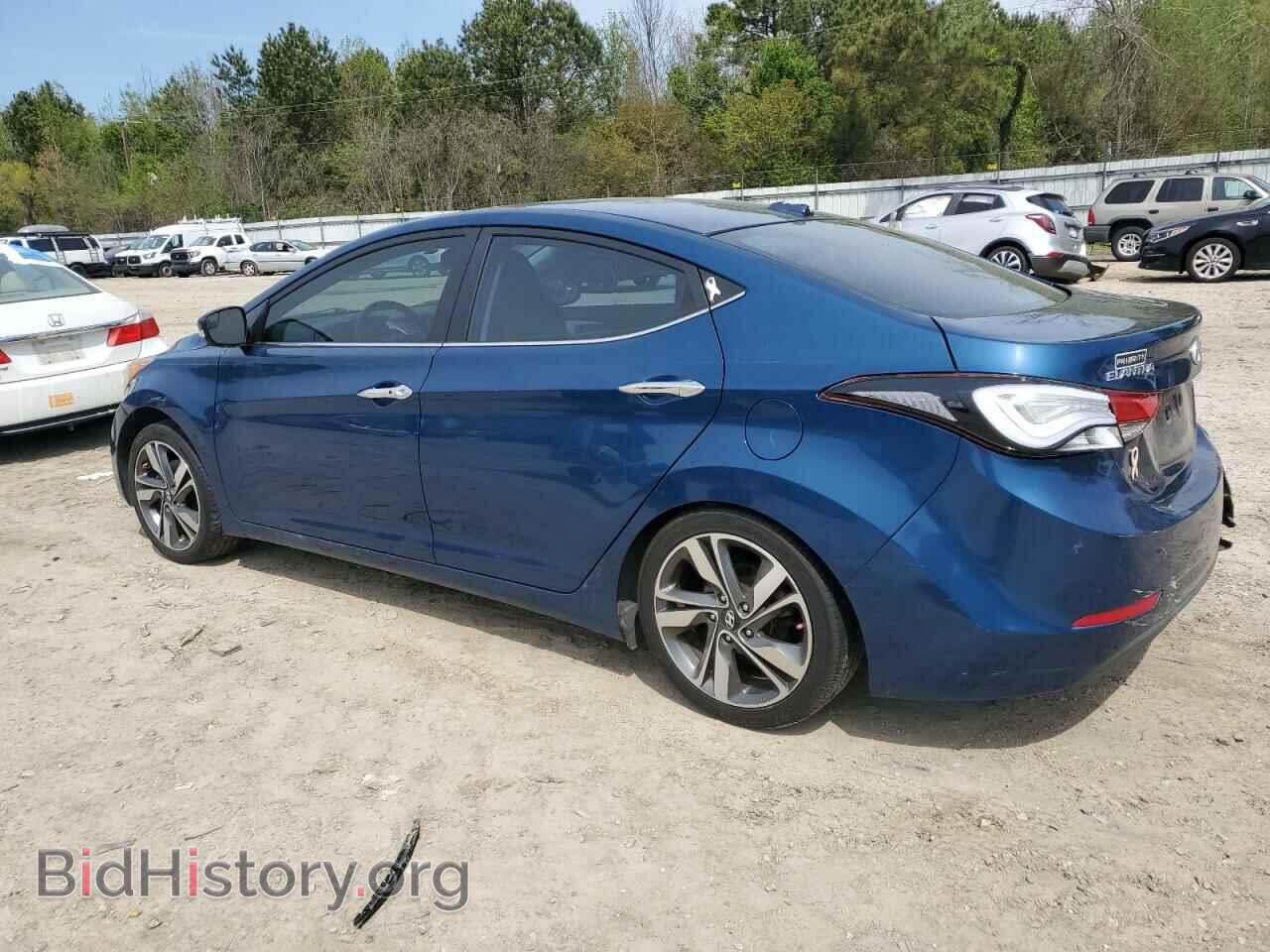 2014 HYUNDAI ELANTRA - VIN: KMHDH4AE0EU155607 - Photo 2