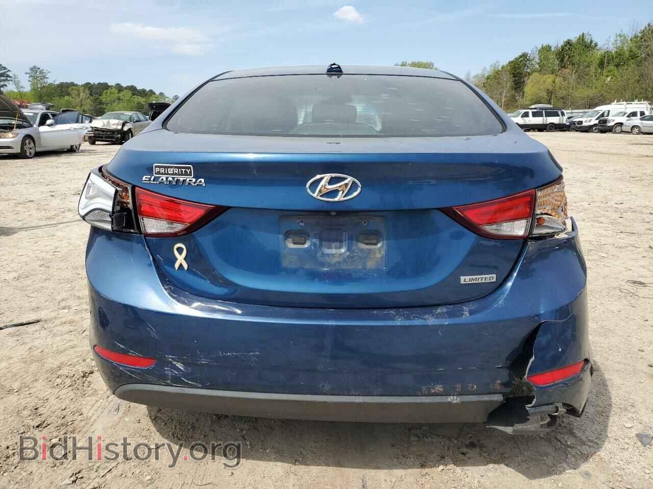 2014 HYUNDAI ELANTRA - VIN: KMHDH4AE0EU155607 - Photo 6
