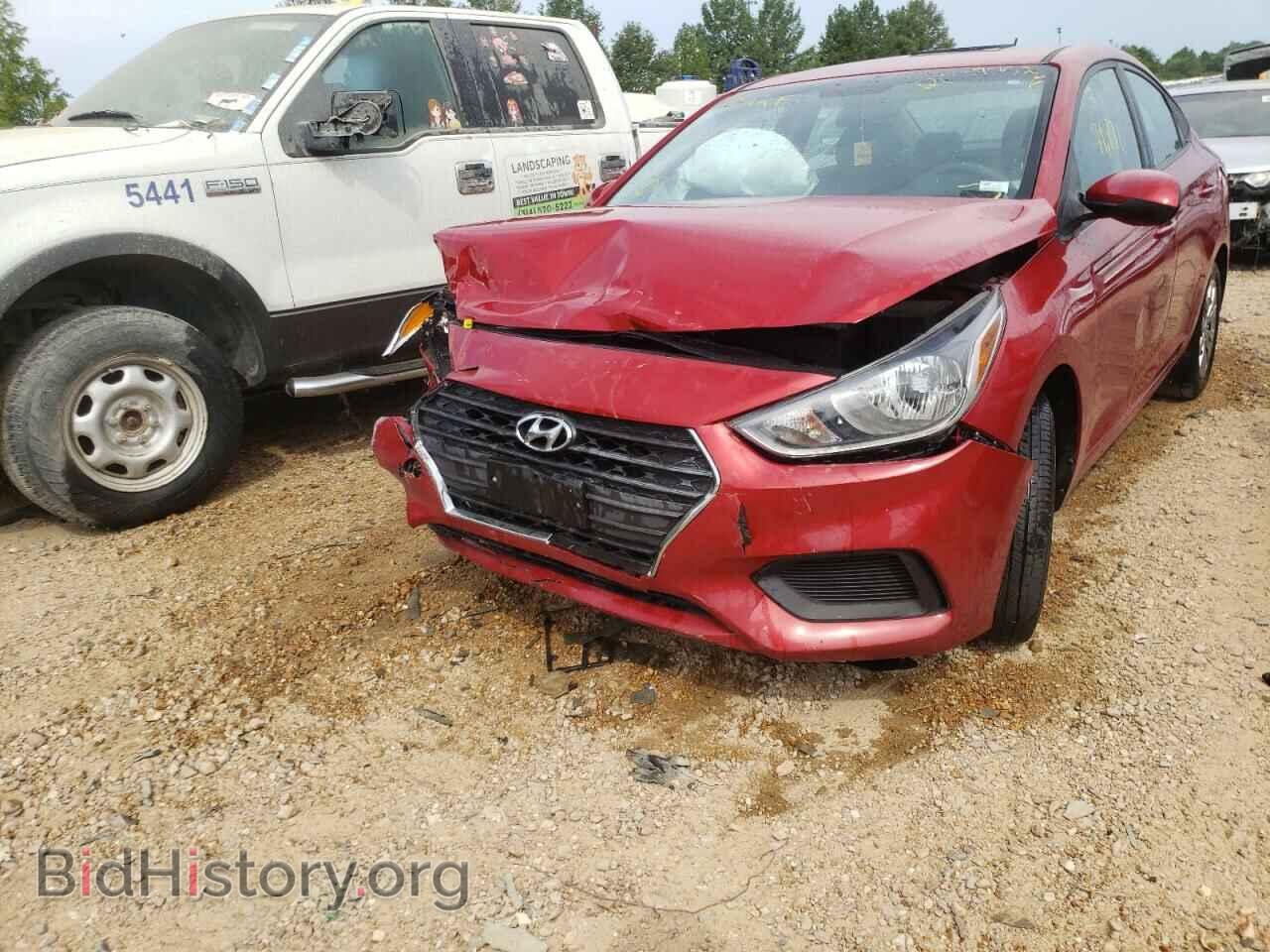 2018 HYUNDAI ACCENT - VIN: 3KPC24A37JE015448 - Фото 2