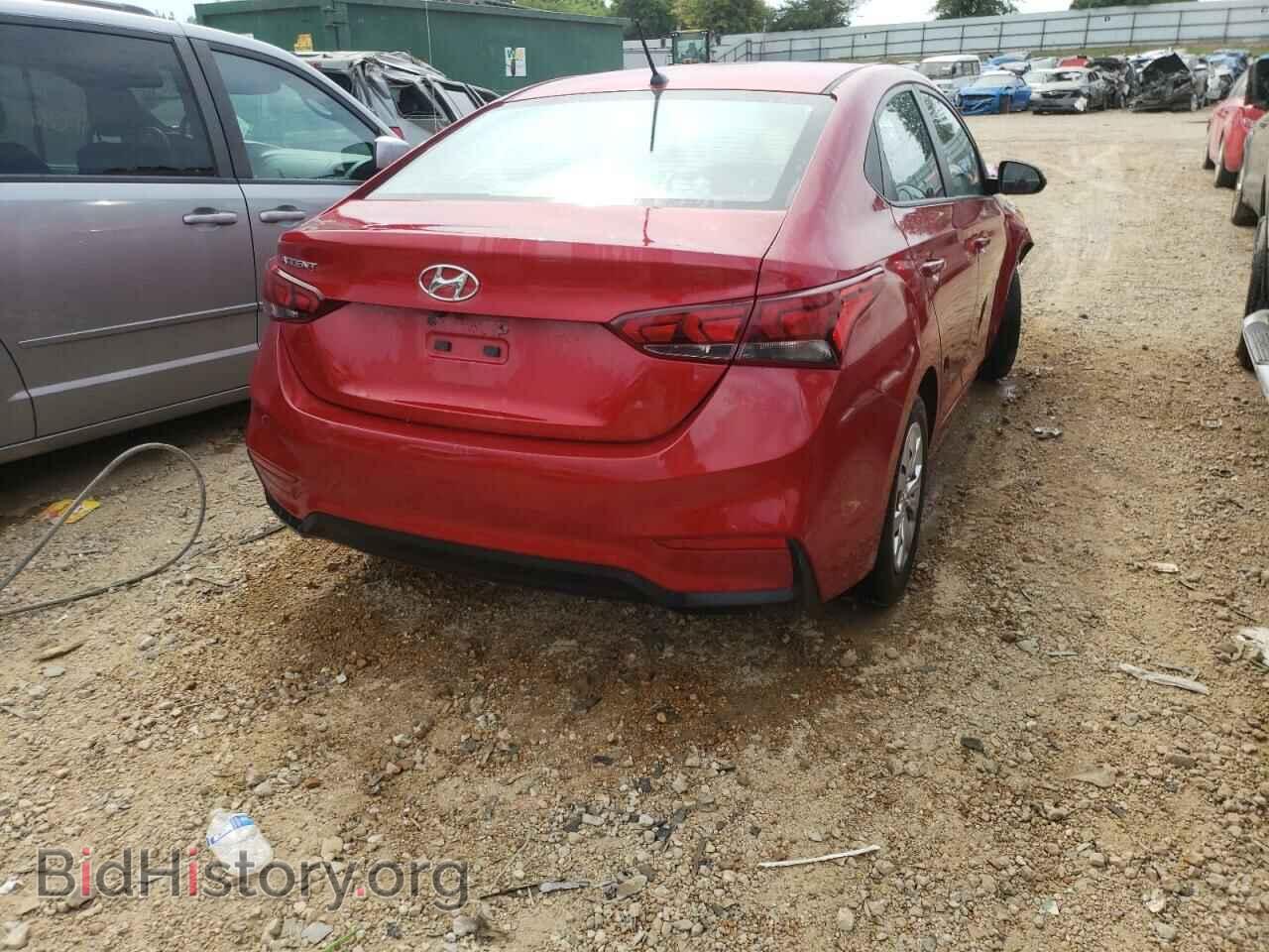 2018 HYUNDAI ACCENT - VIN: 3KPC24A37JE015448 - Фото 4