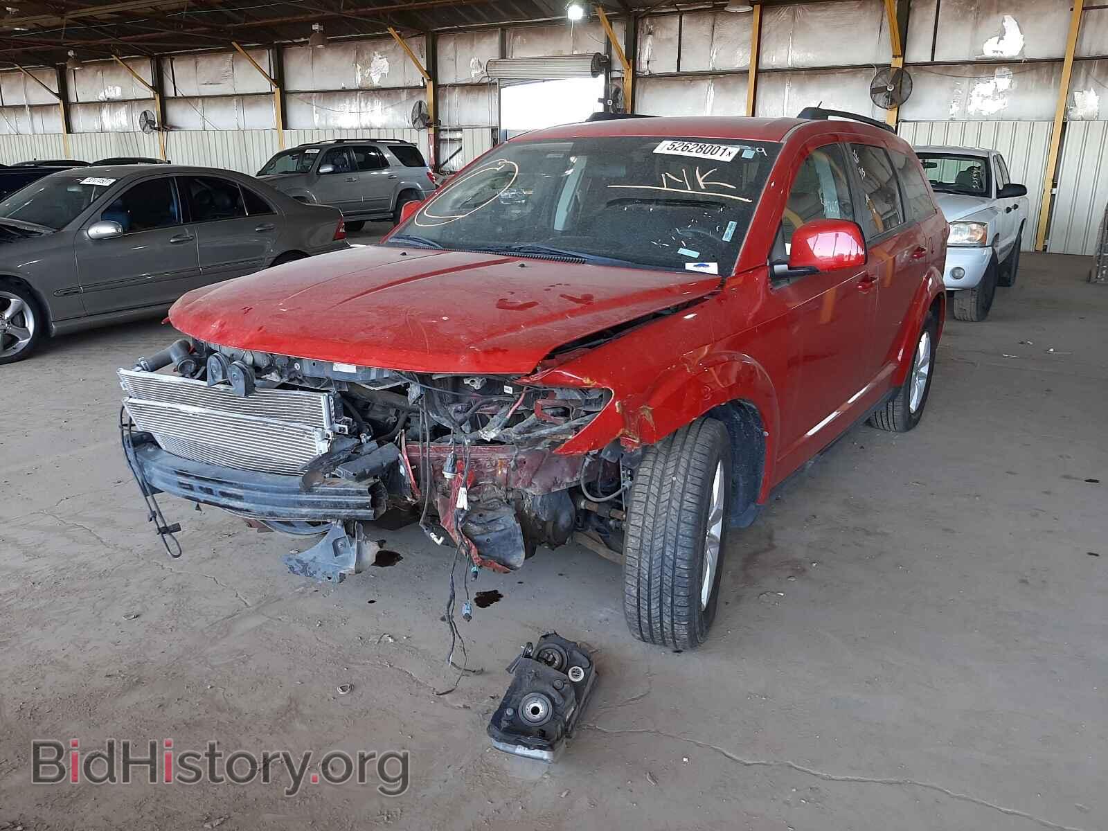 2014 DODGE JOURNEY - VIN: 3C4PDCBB4ET181164 - Фото 2