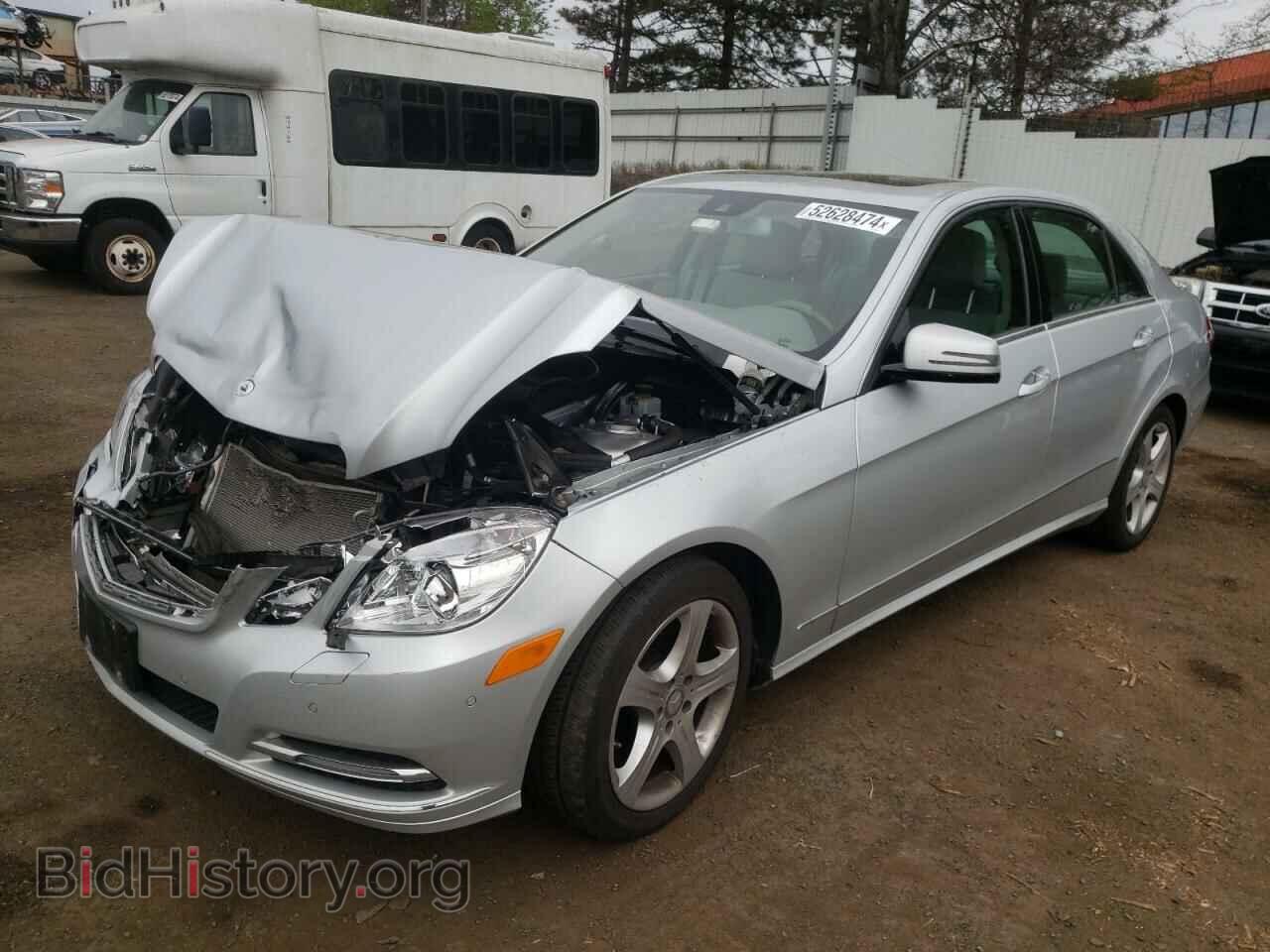 Photo WDDHF8JB3DA765015 - MERCEDES-BENZ E-CLASS 2013