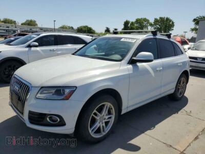 2013 Audi Q5 Premium Plus, белый — VIN WA1LFAFP1DA038479, Copart