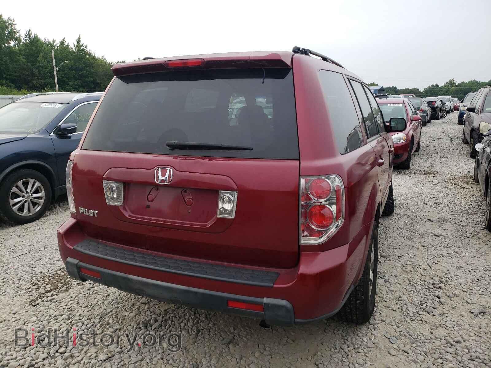 2006 HONDA PILOT - VIN: 5FNYF28426B003416 - Фото 4