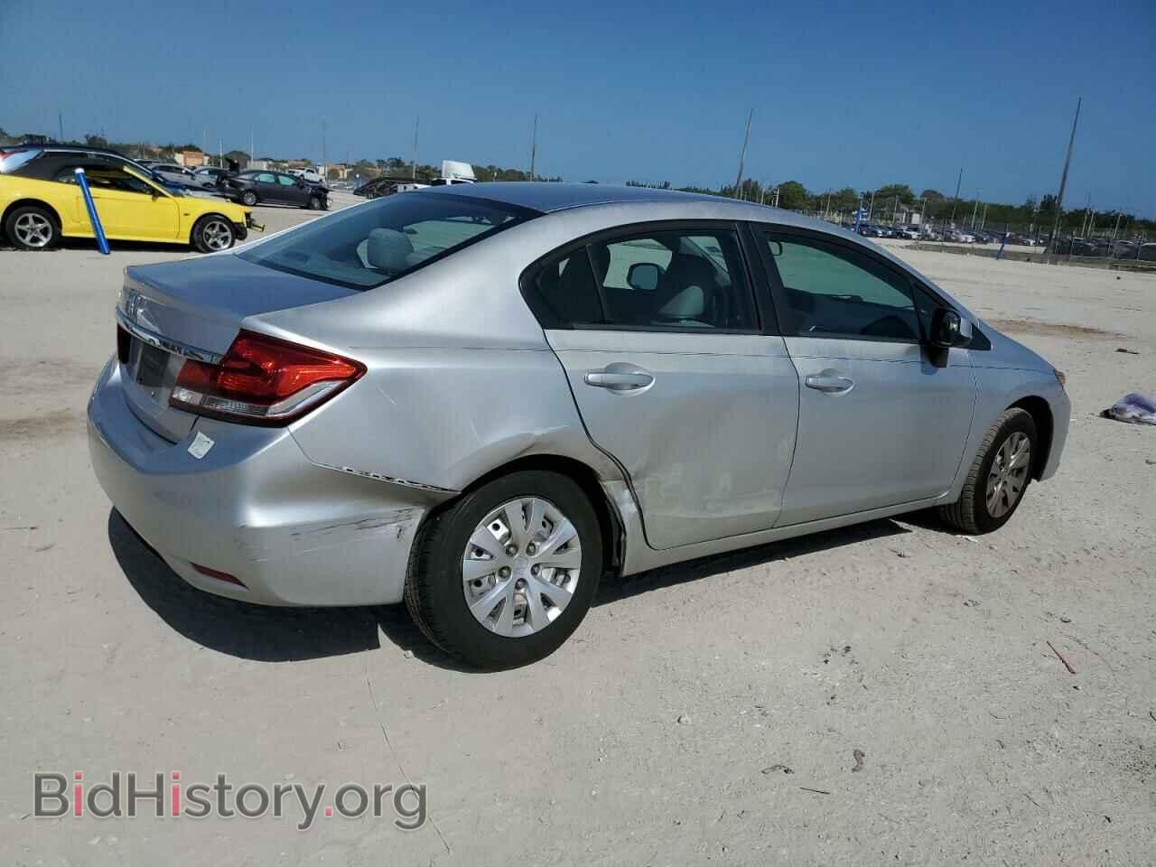 2013 HONDA CIVIC - VIN: 19XFB2F50DE040014 - Фото 3