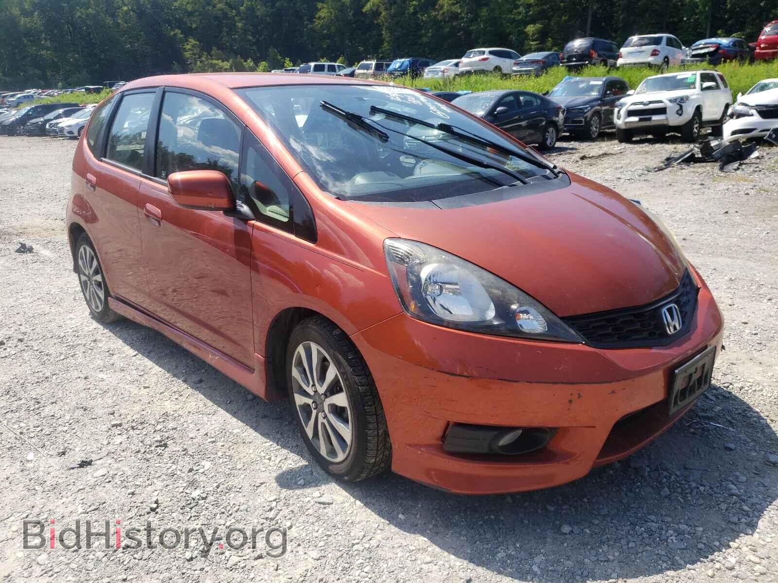 Фотография JHMGE8G52CC038413 - HONDA FIT 2012