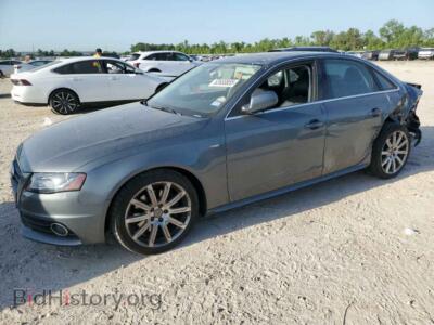 2012 Audi A4 Premium Plus, серый — VIN WAUFFAFL0CA120571, Copart