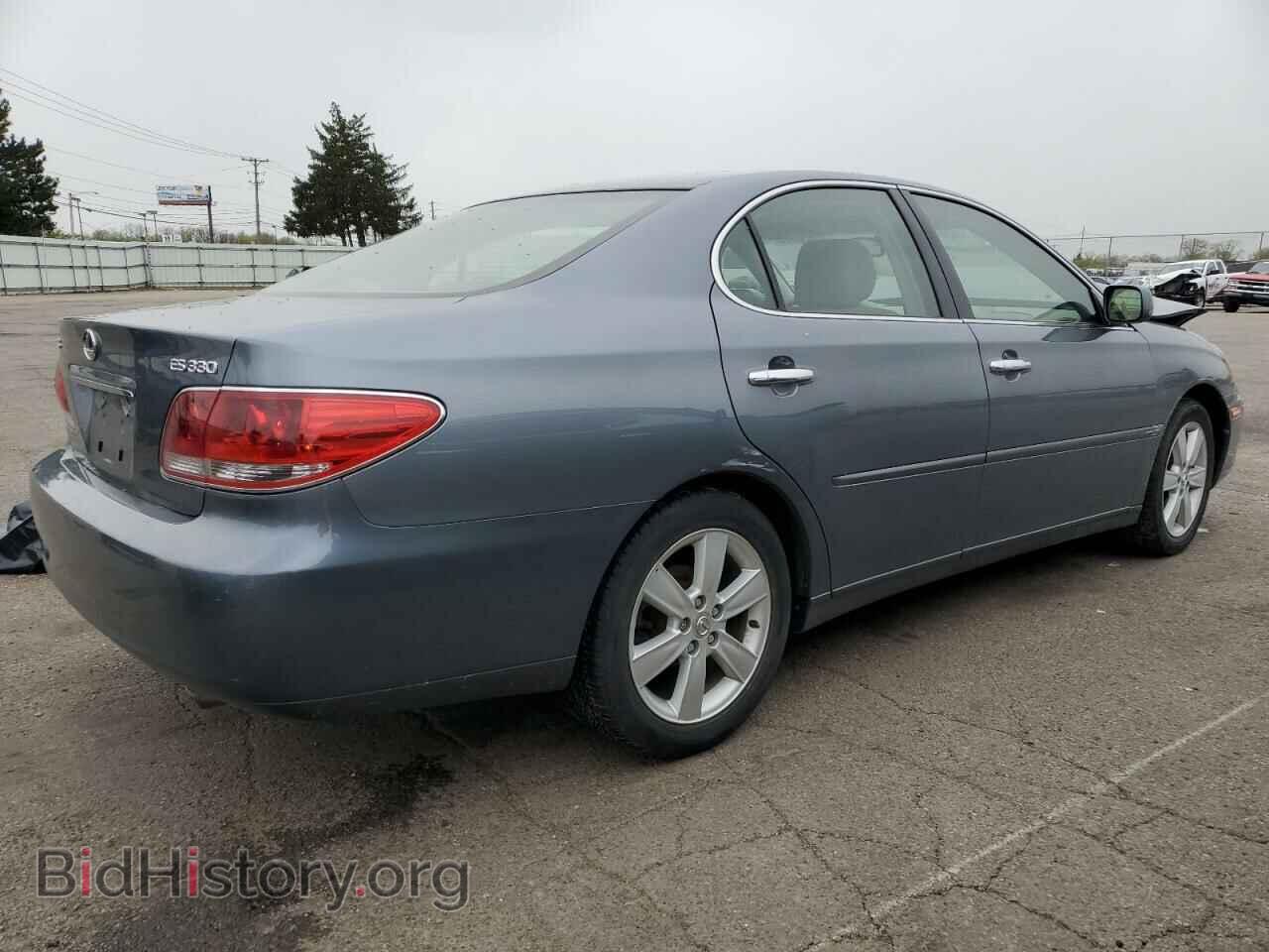 2005 LEXUS ES330 - VIN: JTHBA30G755084931 - Фото 3