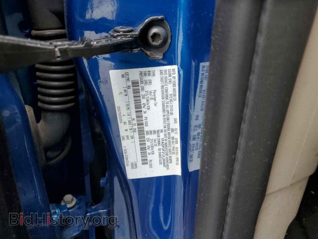 2018 FORD ALL Models - VIN: 1FADP3F21JL200897 - Фото 12