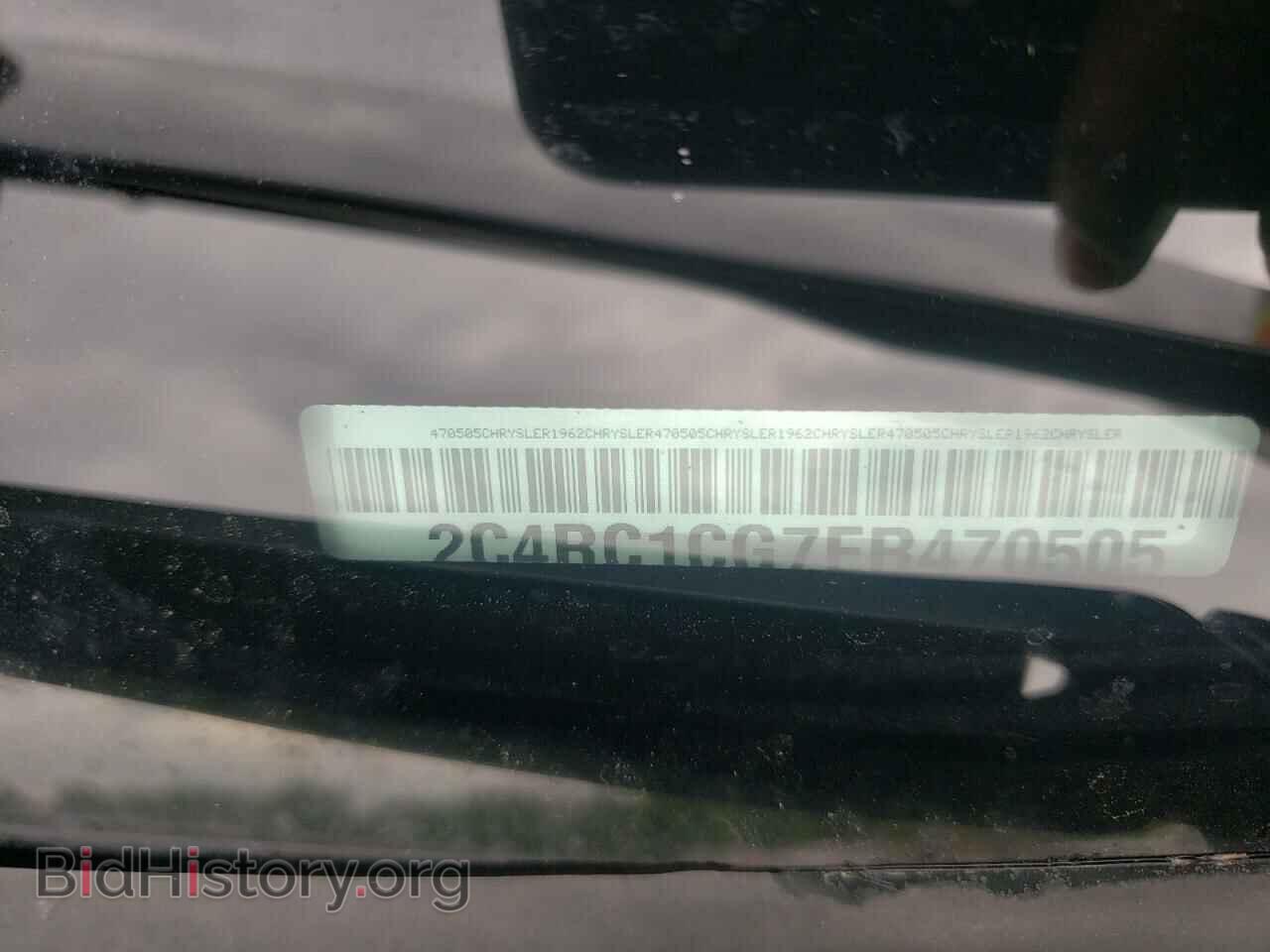 2014 CHRYSLER MINIVAN - VIN: 2C4RC1CG7ER470505 - Фото 13