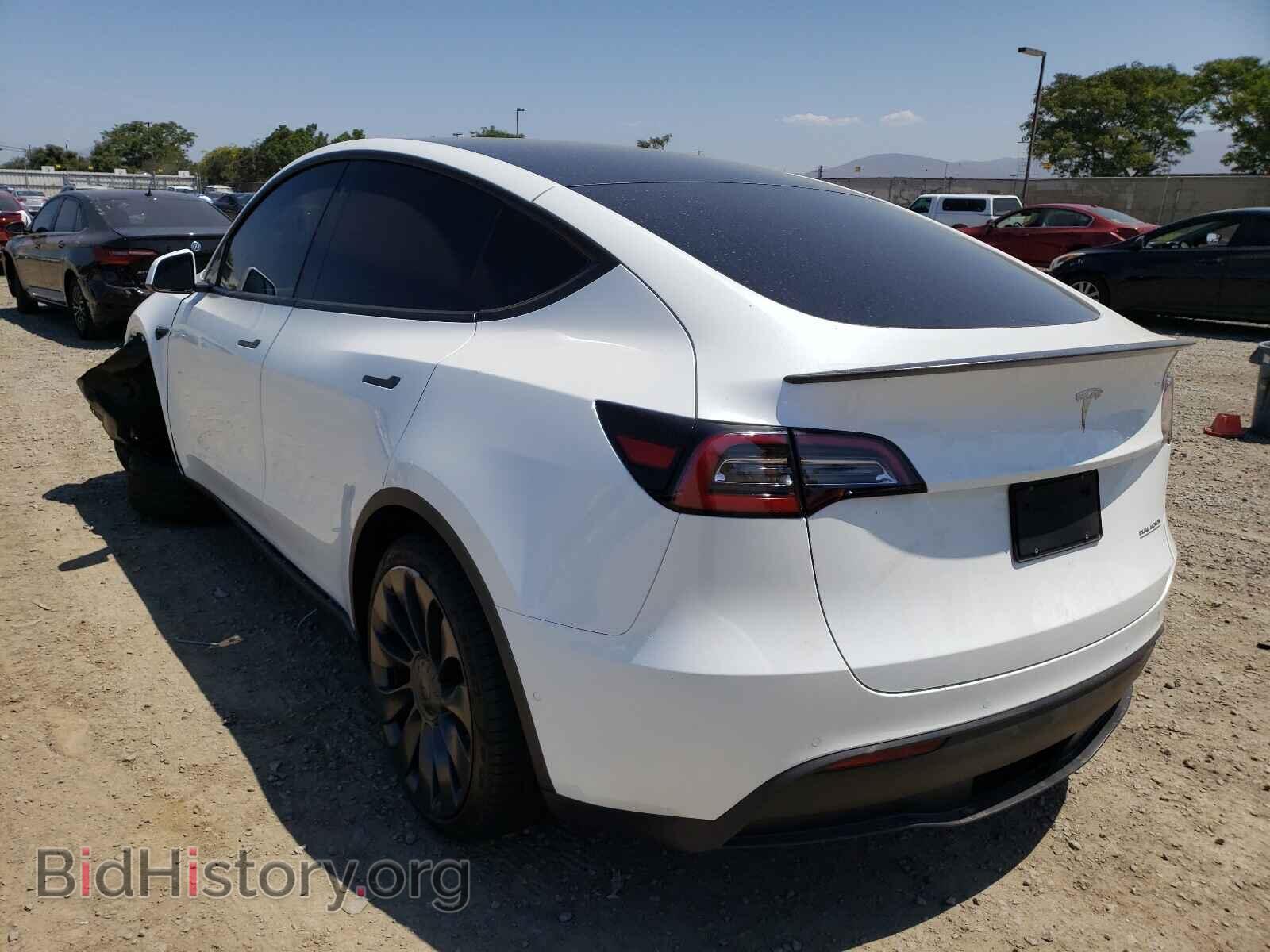 2021 TESLA MODEL Y - VIN: 5YJYGDEF8MF194836 - Photo 3