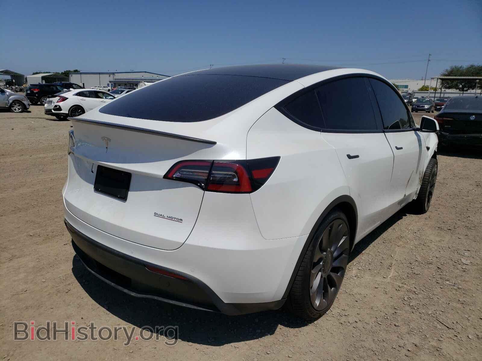 2021 TESLA MODEL Y - VIN: 5YJYGDEF8MF194836 - Photo 4