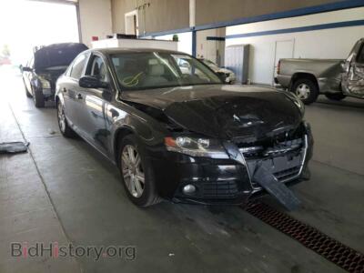 2012 Audi A4 A4 Premium, black — VIN WAUBFAFL3CN005986, Copart