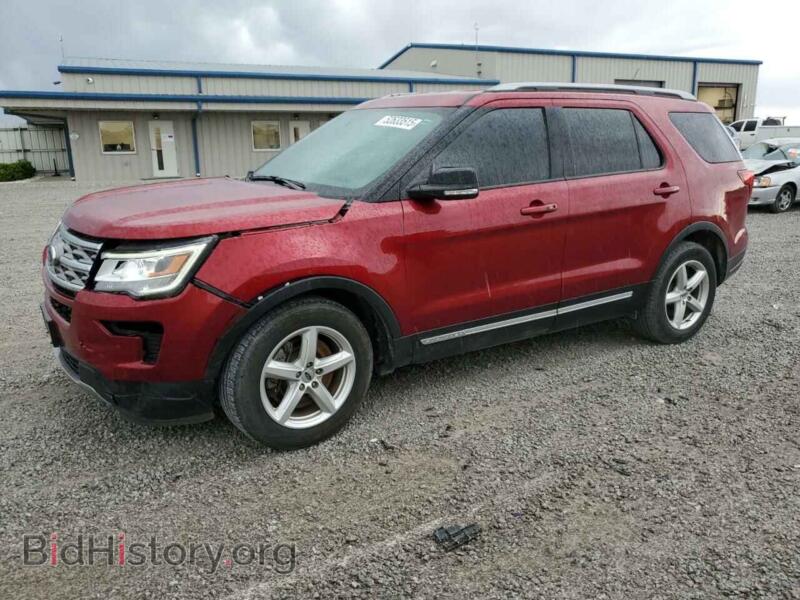 2018 Ford EXPLORER XLT (VIN 1FM5K7D88JGB65131) — фото 1 из 14, Copart, повреждение: передняя часть