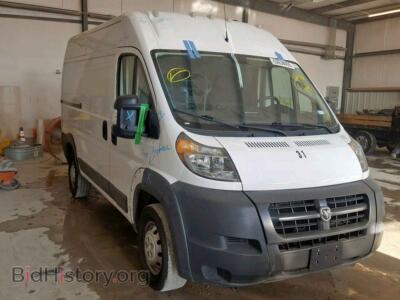 2018 RAM PROMASTER, белый — VIN 3C6TRVCG3JE113059, Copart