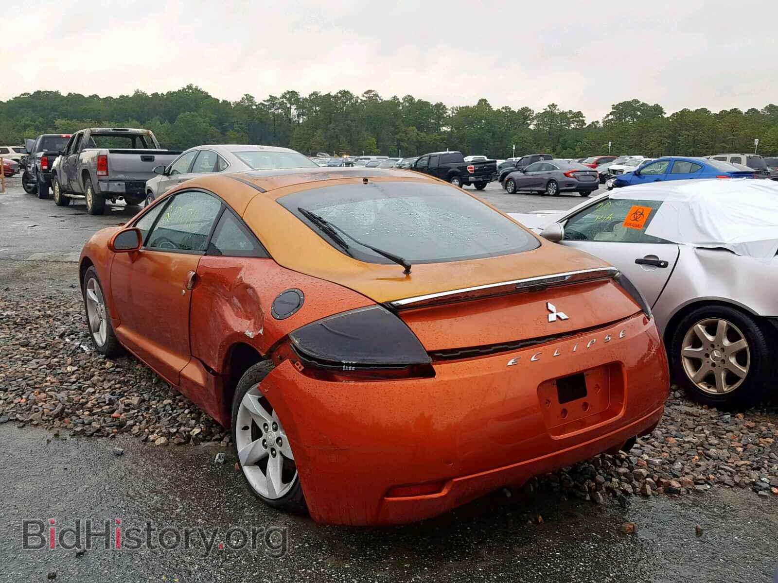 2006 MITSUBISHI ECLIPSE - VIN: 4A3AK24FX6E027188 - Фото 3