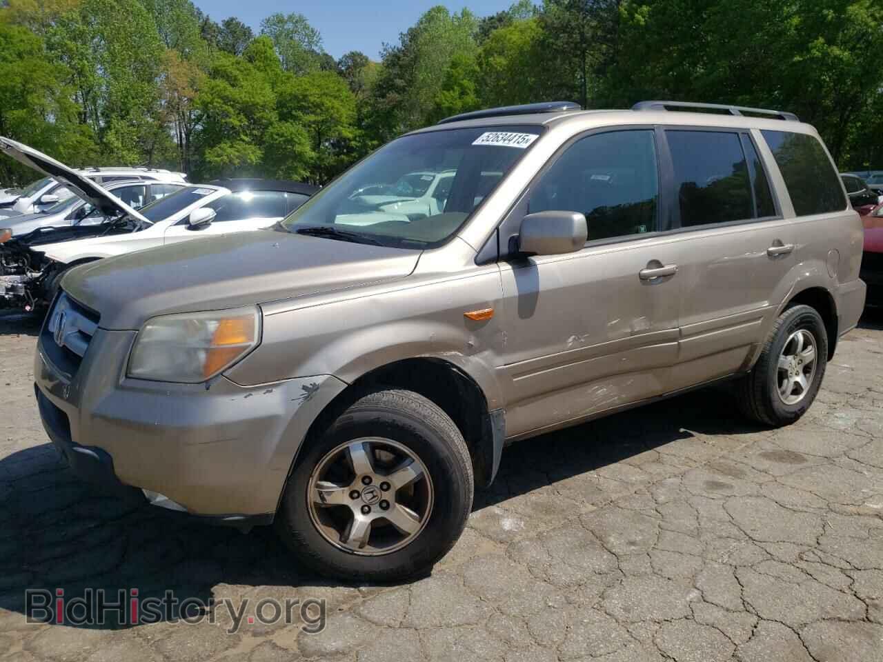 Фотография 5FNYF28587B016214 - HONDA PILOT 2007