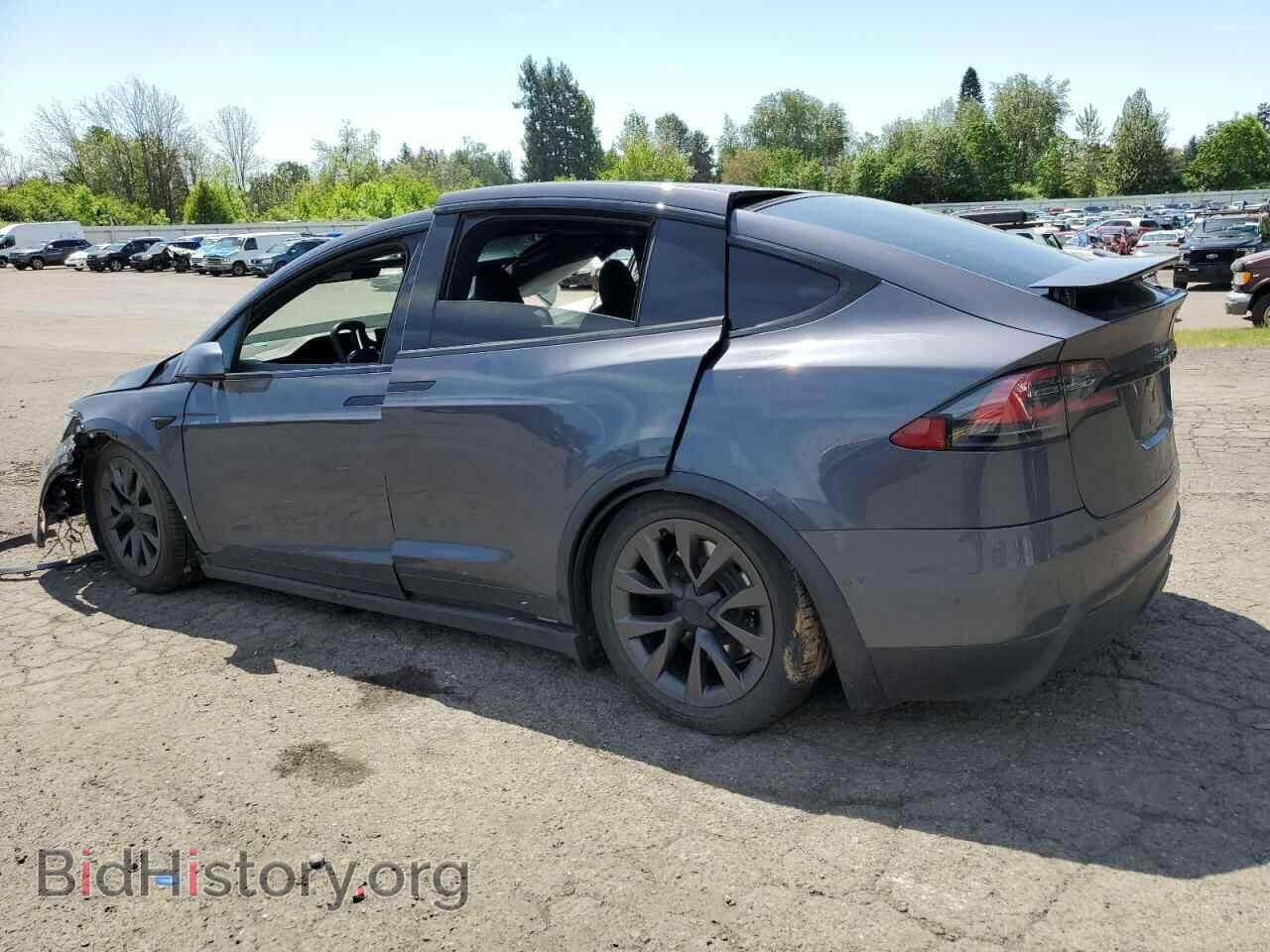 2022 TESLA MODEL X - VIN: 7SAXCBE61NF332541 - Фото 2