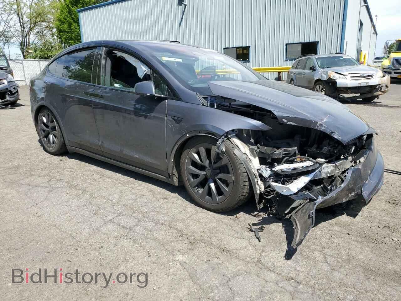 2022 TESLA MODEL X - VIN: 7SAXCBE61NF332541 - Фото 4