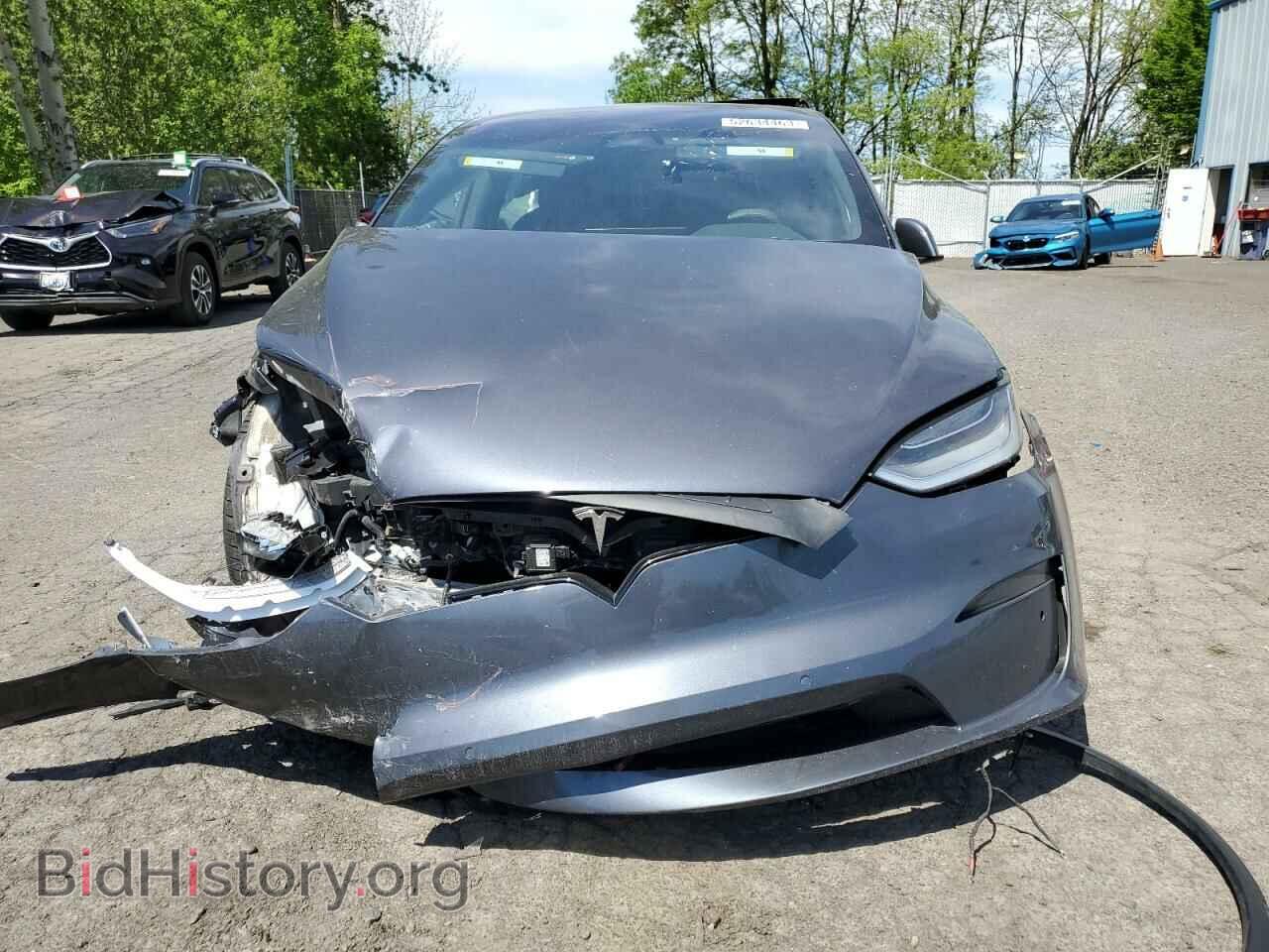 2022 TESLA MODEL X - VIN: 7SAXCBE61NF332541 - Фото 5
