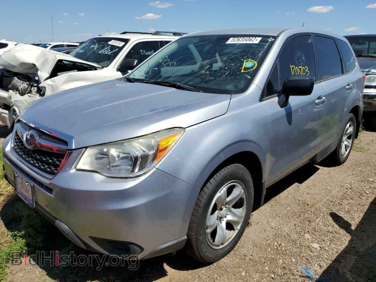 2014 SUBARU FORESTER - VIN: JF2SJAAC3EH450014 - Фото 2