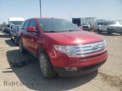2010 Ford EDGE EDGE LIMIT, red — VIN 2FMDK4KC0ABB64208, Copart